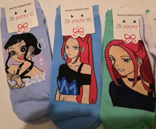 K pop inspired socks