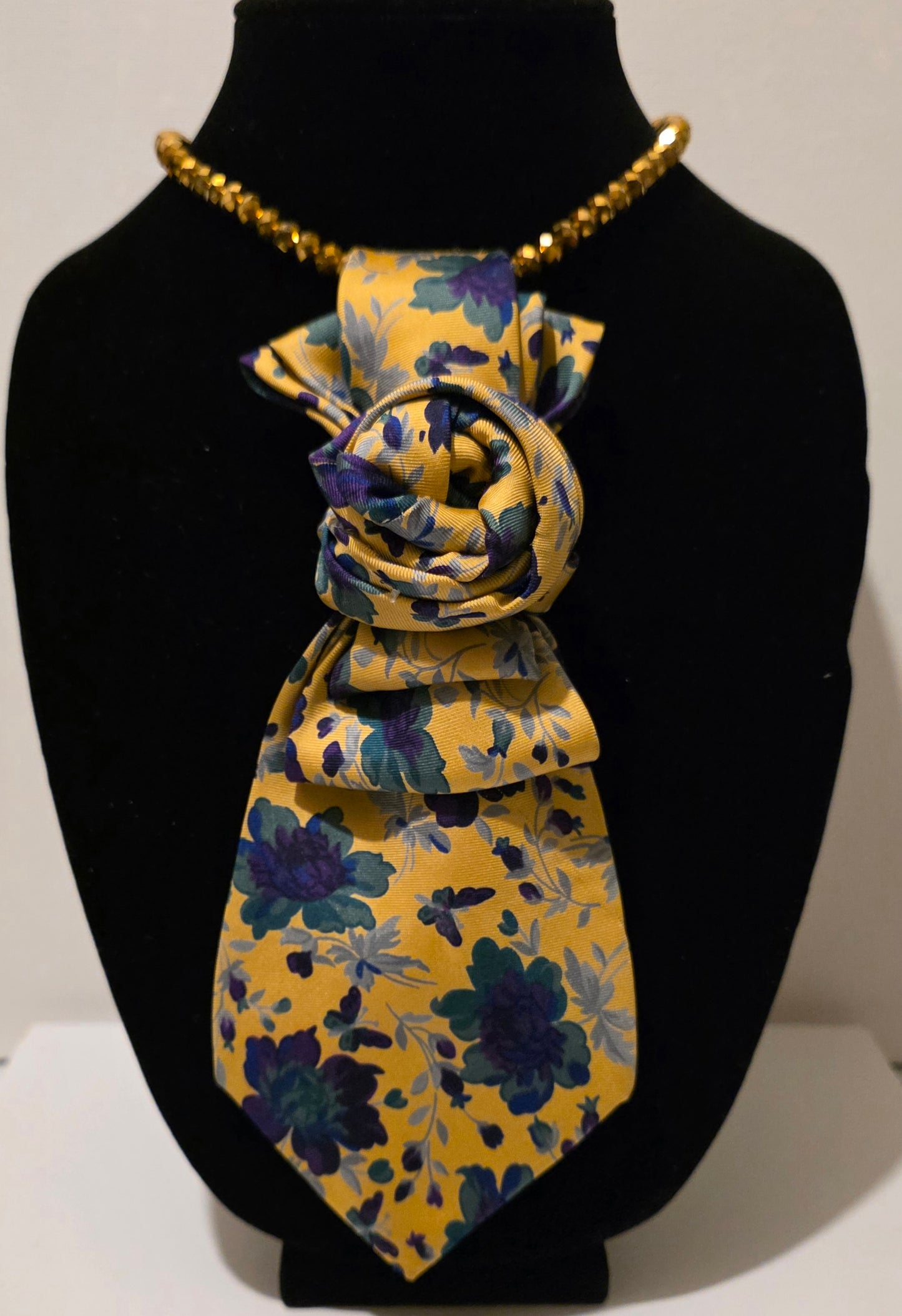 Necktie necklace
